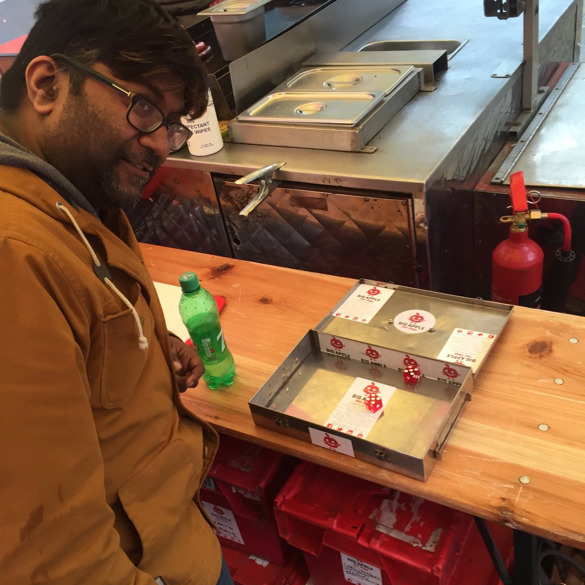 BigAppleHotDogs's tweet photo. Great to see @ravimotha @CrownFood and to have the first winner at #DoublePlusBAHD ! https://t.co/1KjhSkzVgk