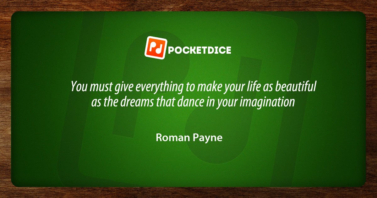 pocketdiceio's tweet photo. Without risk there is no reward. Take a chance today at https://t.co/9M7reIfjzx https://t.co/czFZp5Id6c