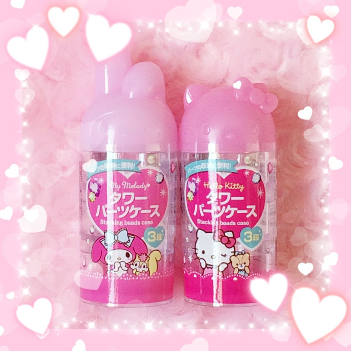 Kanaめろ 少しずつ復活 ﾟ キティちゃン 100均 ダイソー購入品 ﾟ タワーパーツケース キティ ハローキティ Kitty Hellokitty サンリオ Sanrio ダイソー Daiso T Co M7vqf6pdvo