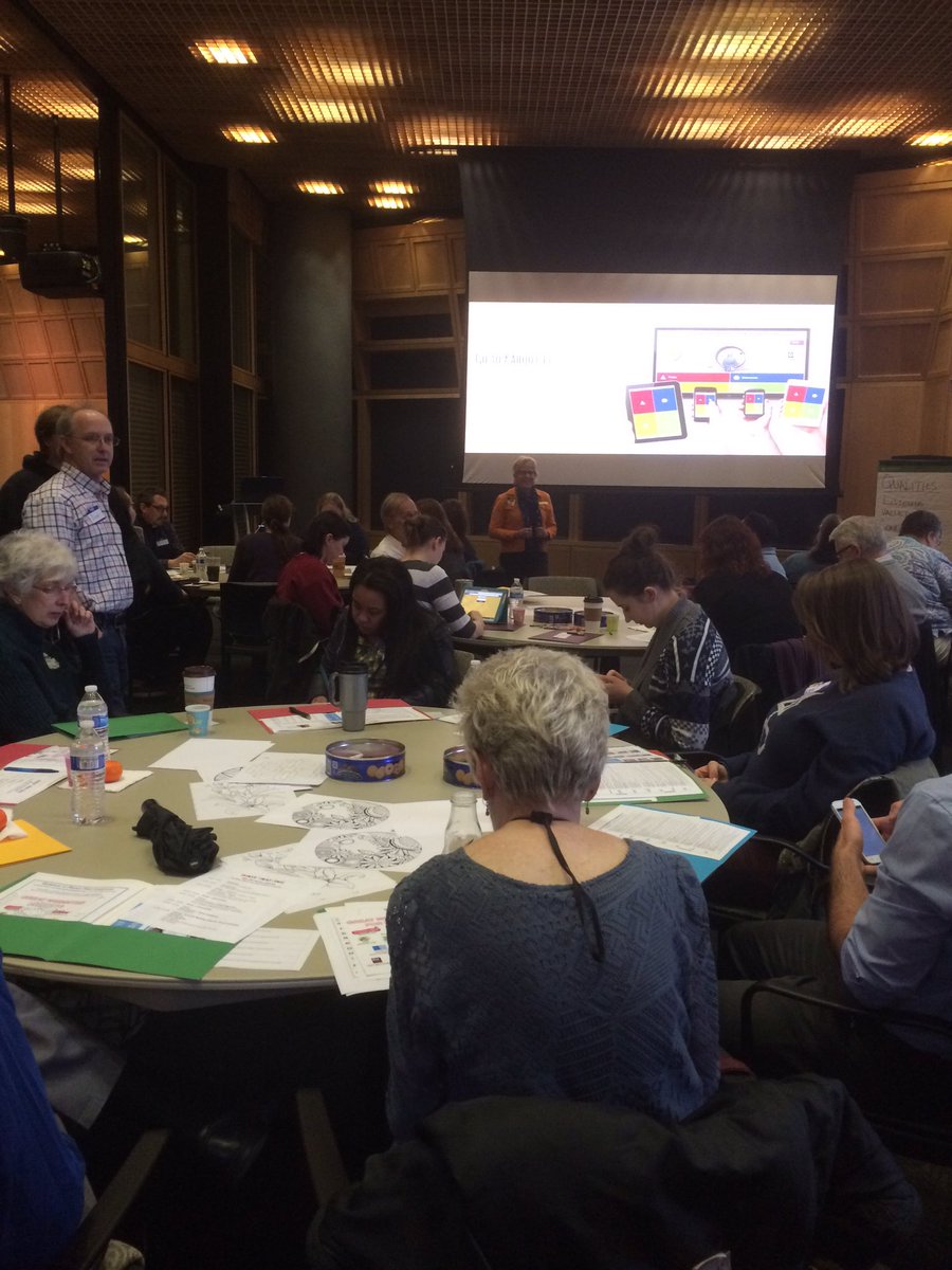 MarianLiberryan's tweet photo. WASY (we all serve youth) training. Big crowd! @KCLibrary @cwfaris #gameslearning #STREAM https://t.co/MW6AKlCa1S