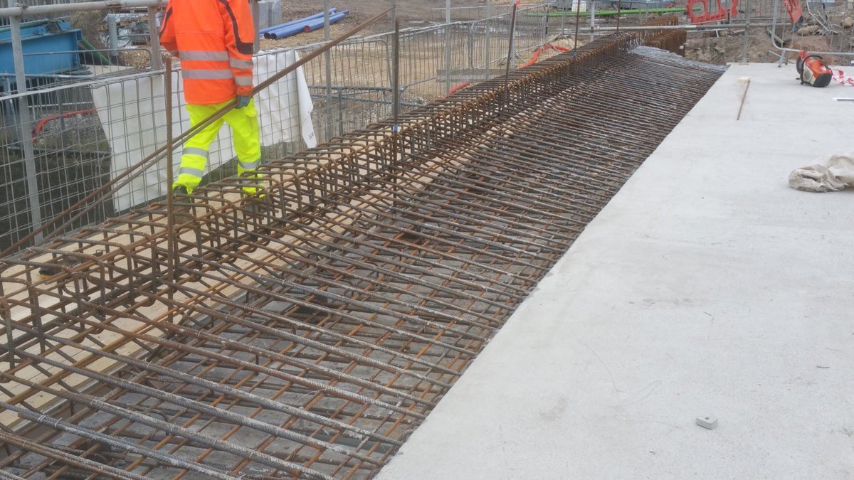 Startrightrebar's tweet photo. Tentercroft bridge now completed Start Right Reinforcement # bridge # steel fixing https://t.co/HSehnV8cCO