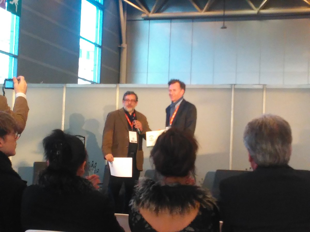 designuniversel's tweet photo. Bravo au #CreativeSpaceLb pour leur #DesignforAll Awards #IoT #inclusion #AugmentedReality #conceptionuniverselle https://t.co/1vh45b85FO