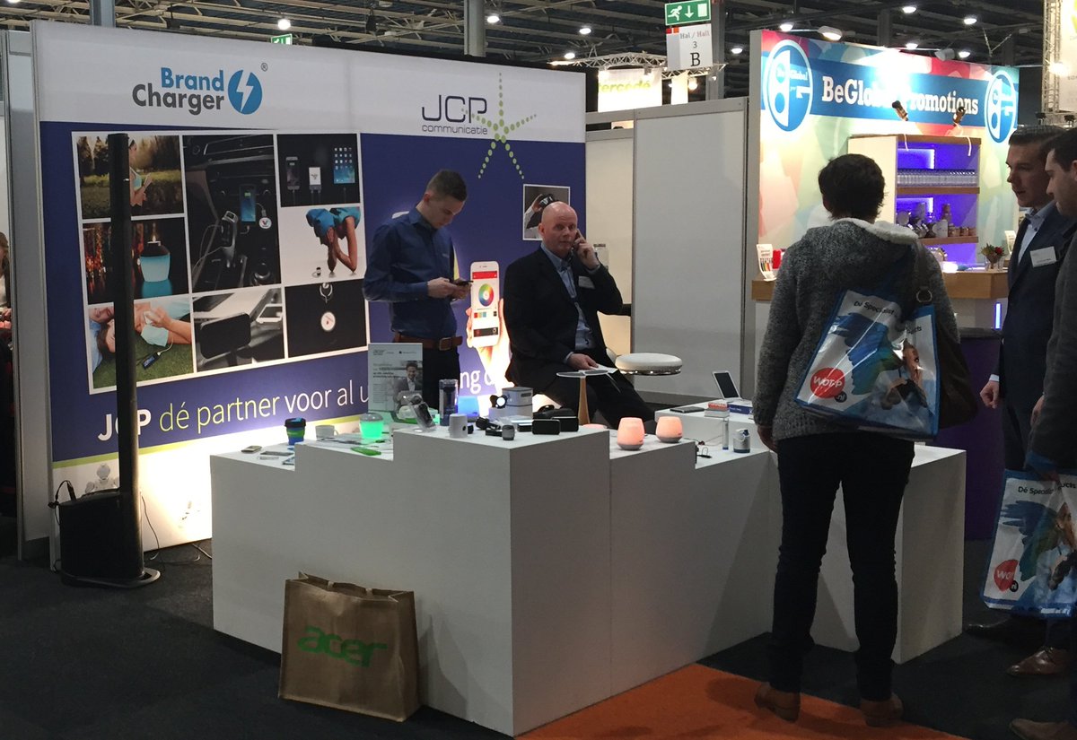 BrandCharger's tweet photo. Good luck JCP Communicatie at PromZ Event 2016
See our new products at stand 506
#jcpcommunicatiegroep #promzevent https://t.co/IXxHxS2Piv