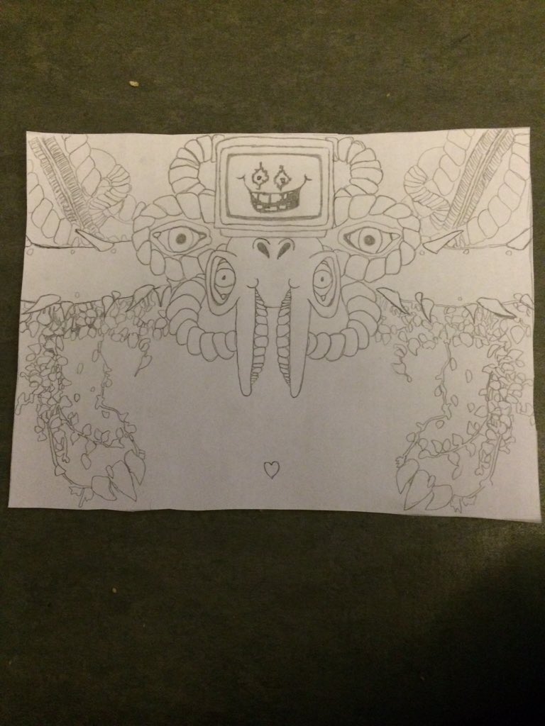 springtrap12333's tweet photo. I draw #FloweyOmega https://t.co/dolhqGTGc5