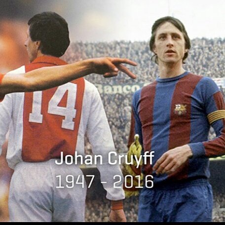 Día triste para el fútbol, día triste para el deporte... #DEP <a href="/JohanCruyff/">Johan Cruyff</a>