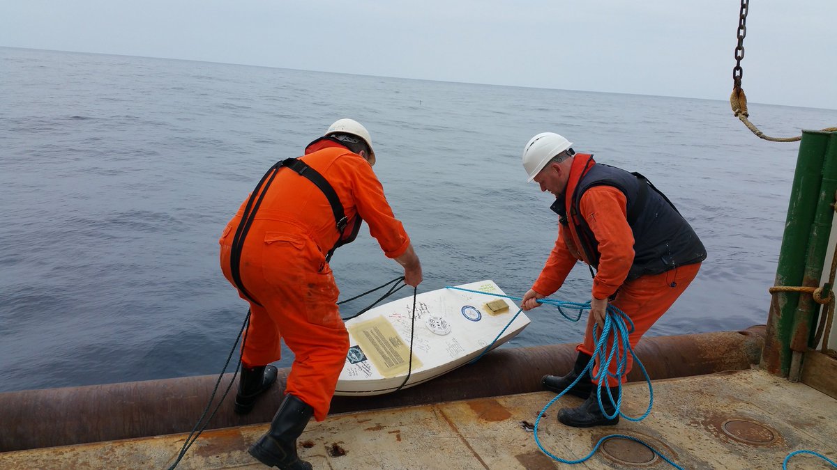 MarineInst's tweet photo. Marlin Spikin’ Miller sets sail once more! #RVCelticExplorer #BWAS16 https://t.co/YT45U71L1T @GJShark https://t.co/f7c1N42oxN