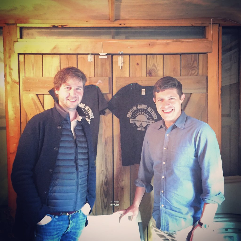 #tbt to a few weeks ago when <a href="/joecampanale/">Joe Campanale</a> interviewed Martin Arndorfer for his show <a href="/inthedrinkHRN/">inthedrink</a> good times!!