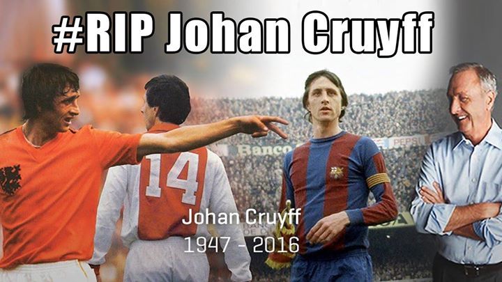 ElGuerreroAaron's tweet image. Nos deja otra leyenda  Johan Cruyff

#1LIKE #1RESPECT