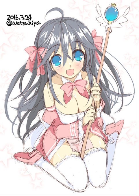 今日もアコたん落描き。彼女のゲームの下手さというか…手際の悪さが他人に思えないw #netoge 