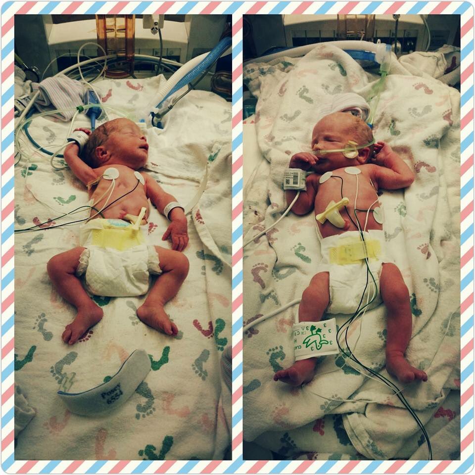 PerformanceVBC's tweet image. Congratulations Anna from 13 NIKE! Mom and babies are doing fine. Names to come.