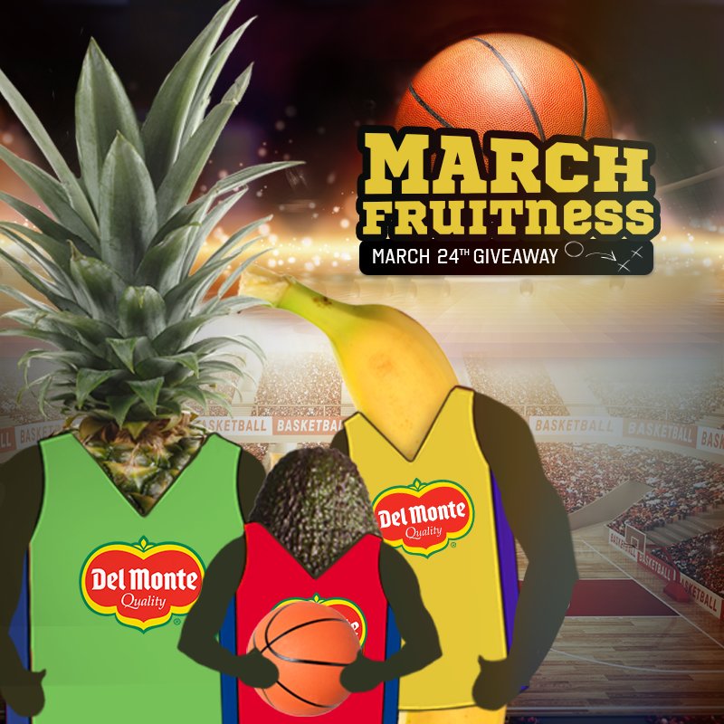 Like &amp; follow for the chance to win NCAA team swag &amp; a Del Monte Fresh sports bottle! ow.ly/ZS0fn