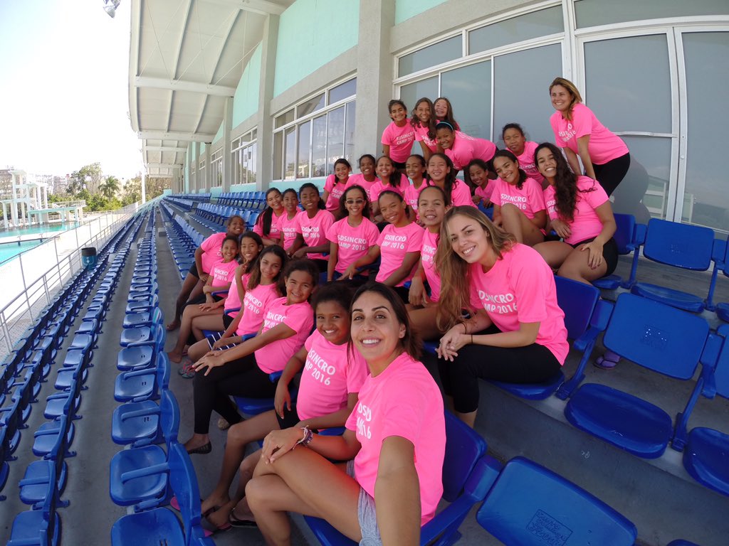 margamcj's tweet photo. #synchrocamp en #SantoDomingo 💦☀️ https://t.co/Ub5PQIh20C