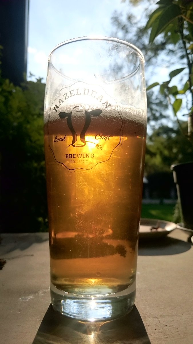 Hazeldean Premium Pilsner time!