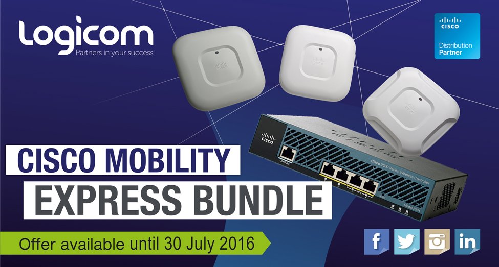e_pafitis's tweet photo. Save Big & Win More with #Cisco #Mobility Express Bundle! #DCCLogicomRO @CiscoDistEmear @LogicomDisti https://t.co/PhUIV2a45L