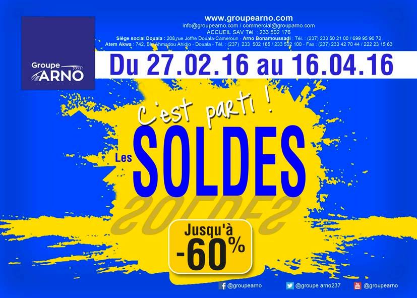 Les soldes continuent dans les magasins du Groupe ARNO. Profitez du long weekend pour faire des achats #Team237 #CMR