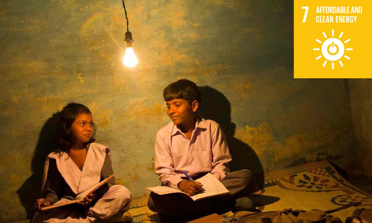 TheGlobalGoals's tweet photo. via @guardian "We’ve gone out of our way to make sure that no corner of the country is left without power" #Goal7 https://t.co/8n5TPHSqAk