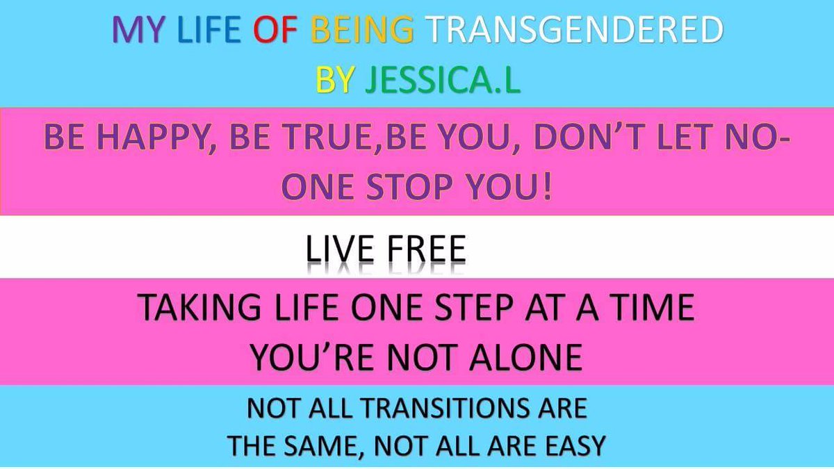 TransJessica's tweet image. My page's picture