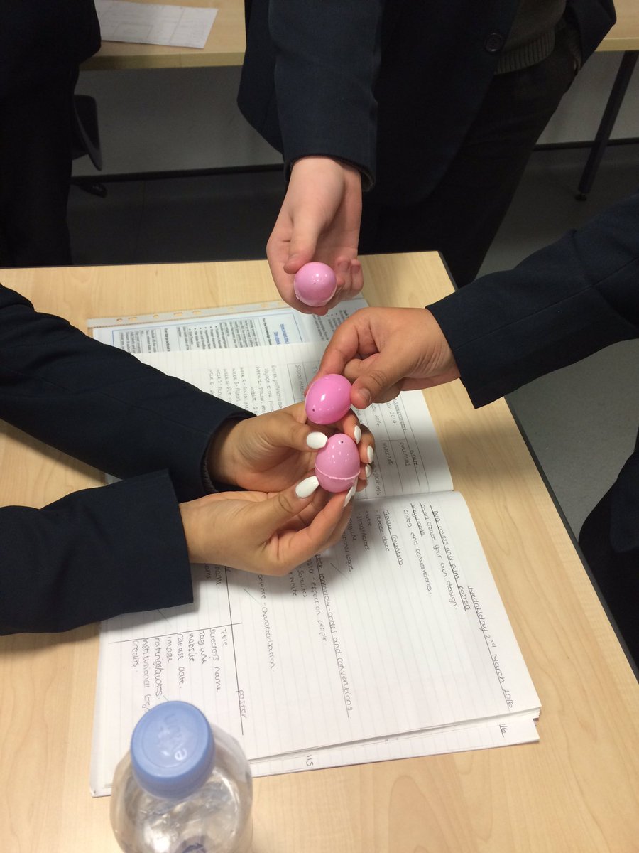 Media_BA's tweet photo. GCSE media students use poundlandpedagogy as a revision task- challenging questions in the eggs!@Bedford_Academy https://t.co/ihGGN00CGK