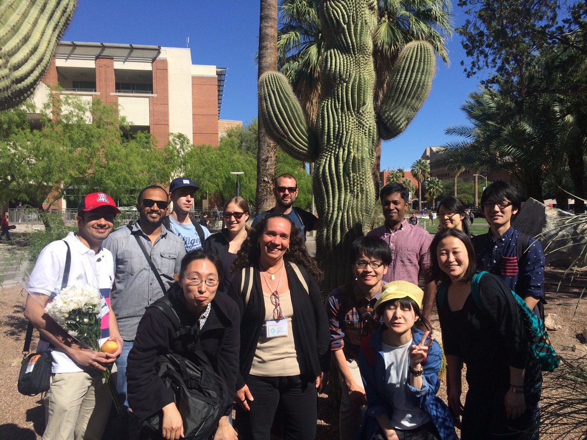 rpalaniveluaz's tweet photo. Very glad to show around Univ. of Arizona to few of the excited & curious guests of the conference. #plantrepro2016 https://t.co/2PrIlfaGSv