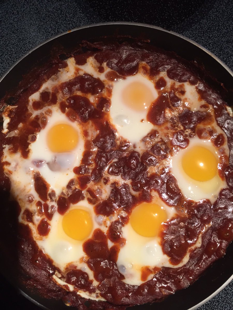 SaintsSinSauce's tweet image. #eggsinhell #spicybreakfast #saintssinsauce #harissaketchup #ultimatesin