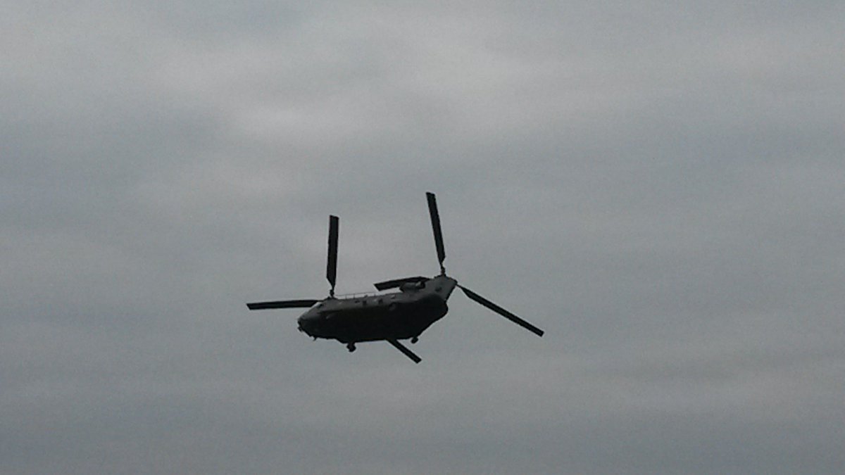 Chinook air display at Chatteris :-)