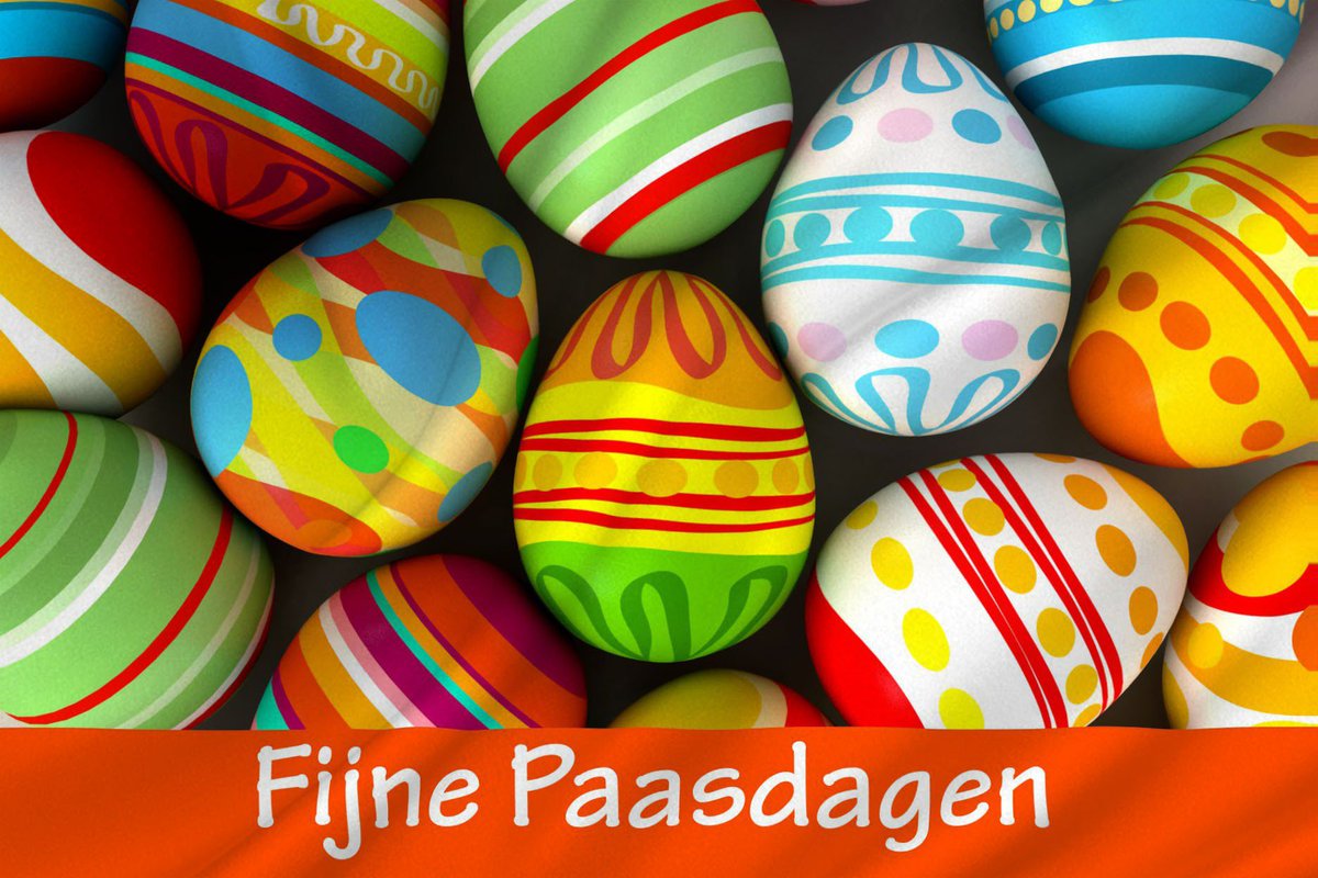 Wij wensen iedereen heel fijne paasdagen!