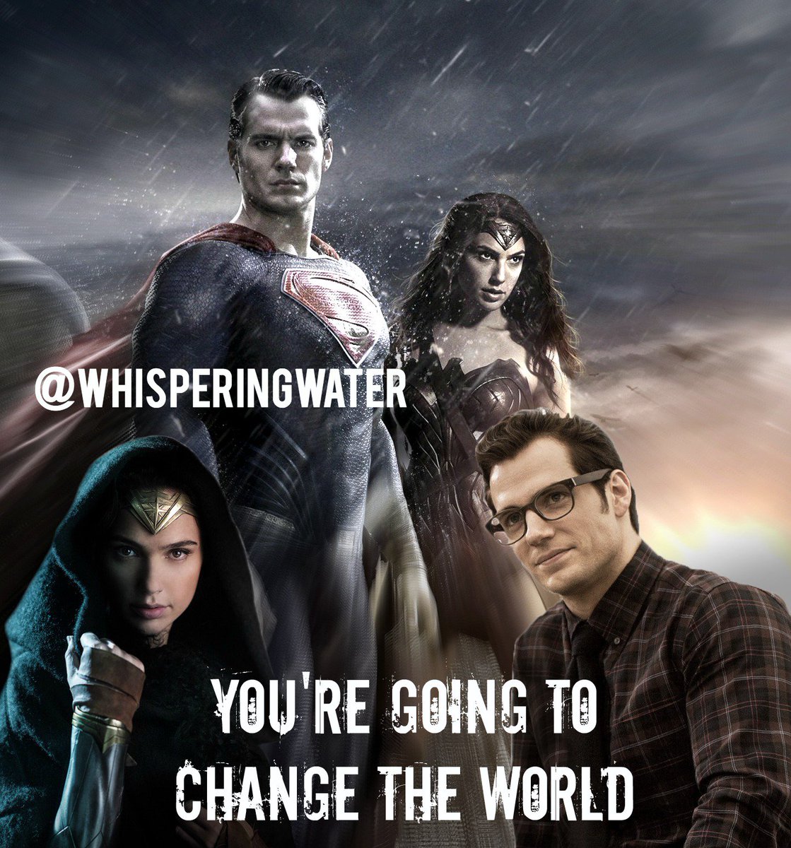 SamAwakens's tweet photo. For all the brilliant #SuperWonder fans out there! Keep believing in #DianaXClark! #SupermanandWonderWoman. https://t.co/6HXELLiJCY