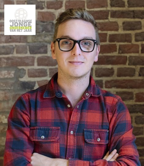 De winnaar van de Oostvlaamse Jonge Ondernemer 2016 is Yoshi Aesaert (@yaesaert) van Marmelade, proficiat! #ovljo16