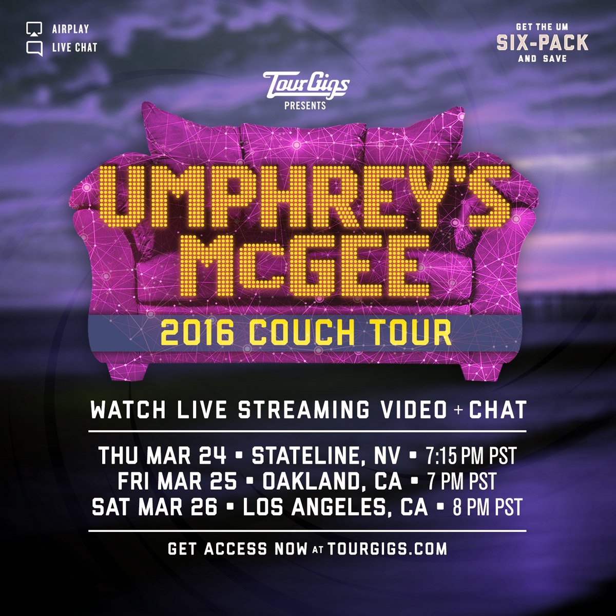 Umphrey S Mcgee On Twitter Couch Tour Returns Tonight From Lake