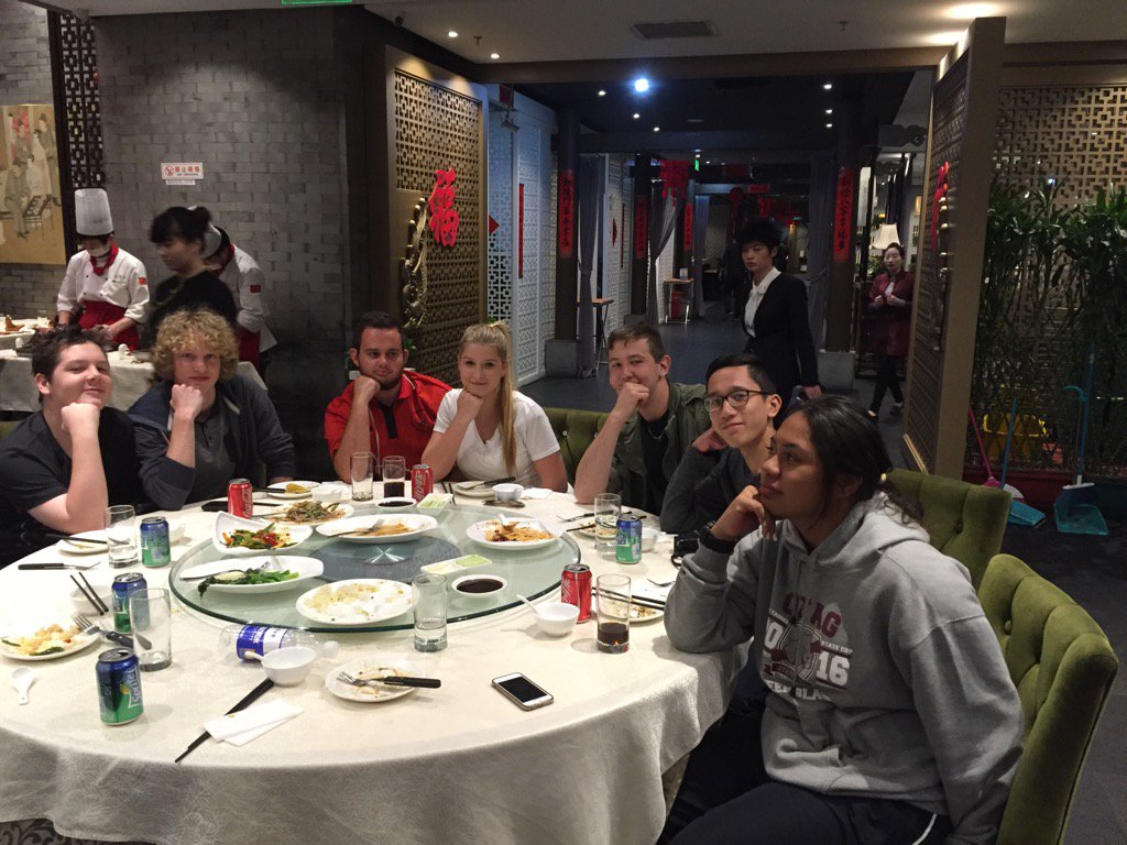Princorindashs's tweet photo. Peking duck in Beijing! Enjoying the history. https://t.co/T9HqVe8UDF