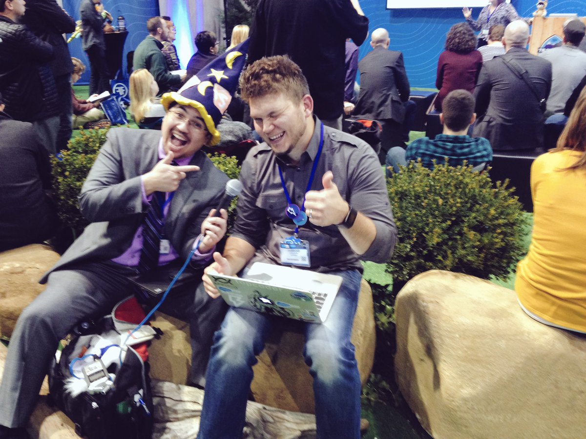 crmsalesgem's tweet photo. I spy a @SFDCWizard Wizard Cast in the making! #SalesforceTour #adminzone @jarrodmichael @Kwongerific https://t.co/pZ76MkpP6F