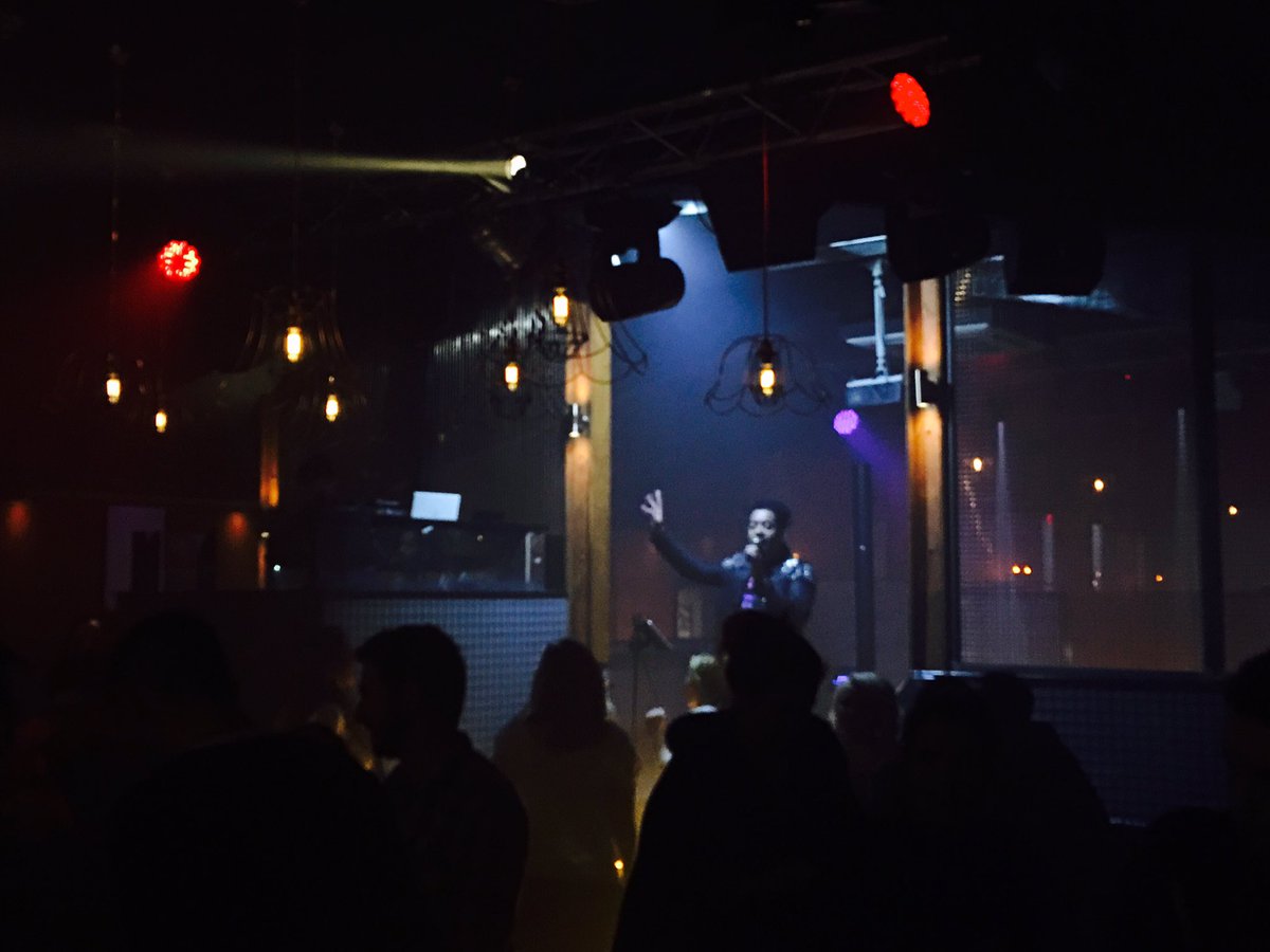 What a start to our launch night... The incredible <a href="/ajlewisuk/">AJ Lewis</a> has everyone up and partying into the bank holiday 🎉