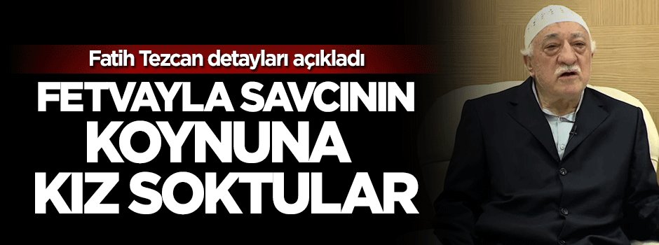 yeniakit's tweet photo. Fatih Tezcan: Fetvayla savcının  koynuna kız soktular https://t.co/FUElA3iRBZ https://t.co/ZTi7A2qJOs