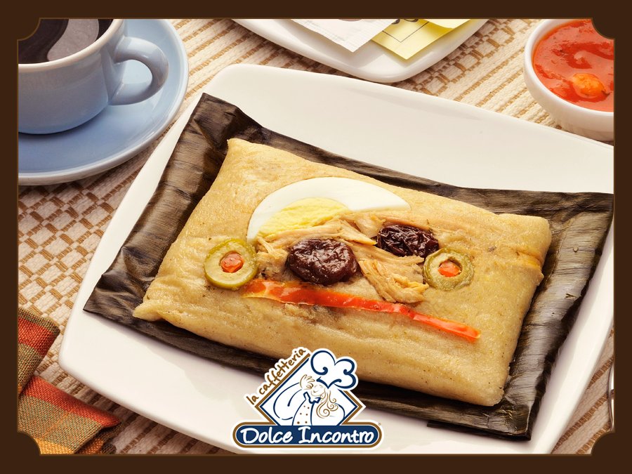 dolceincontro1's tweet photo. En #DolceIncontro también tenemos deliciosas recetas tradicionales como la #hayaca. Acompáñala con un rico café. https://t.co/m7UYgEolJs