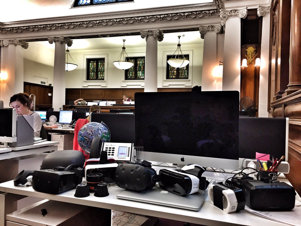It's been a very #VR-intensive day in the <a href="/HelloBrandwidth/">Brandwidth</a> #London office... (one for <a href="/mikecane/">Mike Cane</a>)