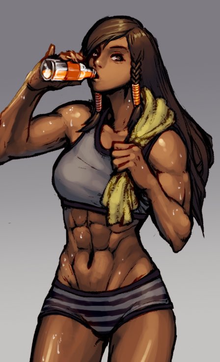 "Anyone up for a spar?"