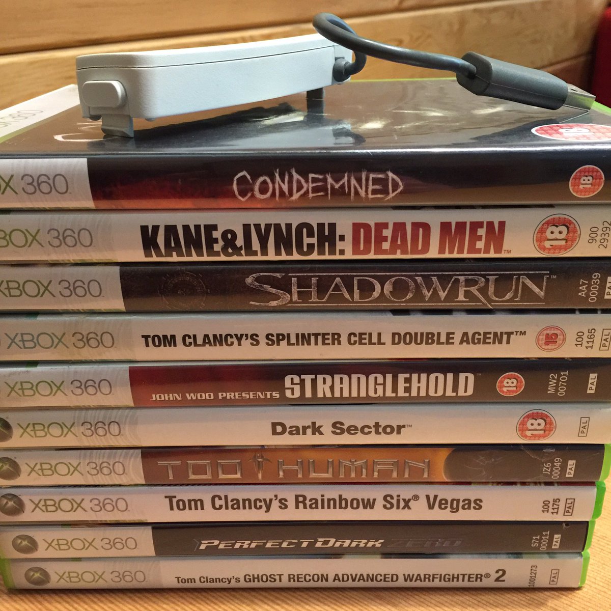 elderlyons101's tweet photo. New pickups from today, trying to get the 360 collection off the ground 🙌🏻 #gamer #gaming #xbox #gamecollector https://t.co/EHHZTWuuXJ