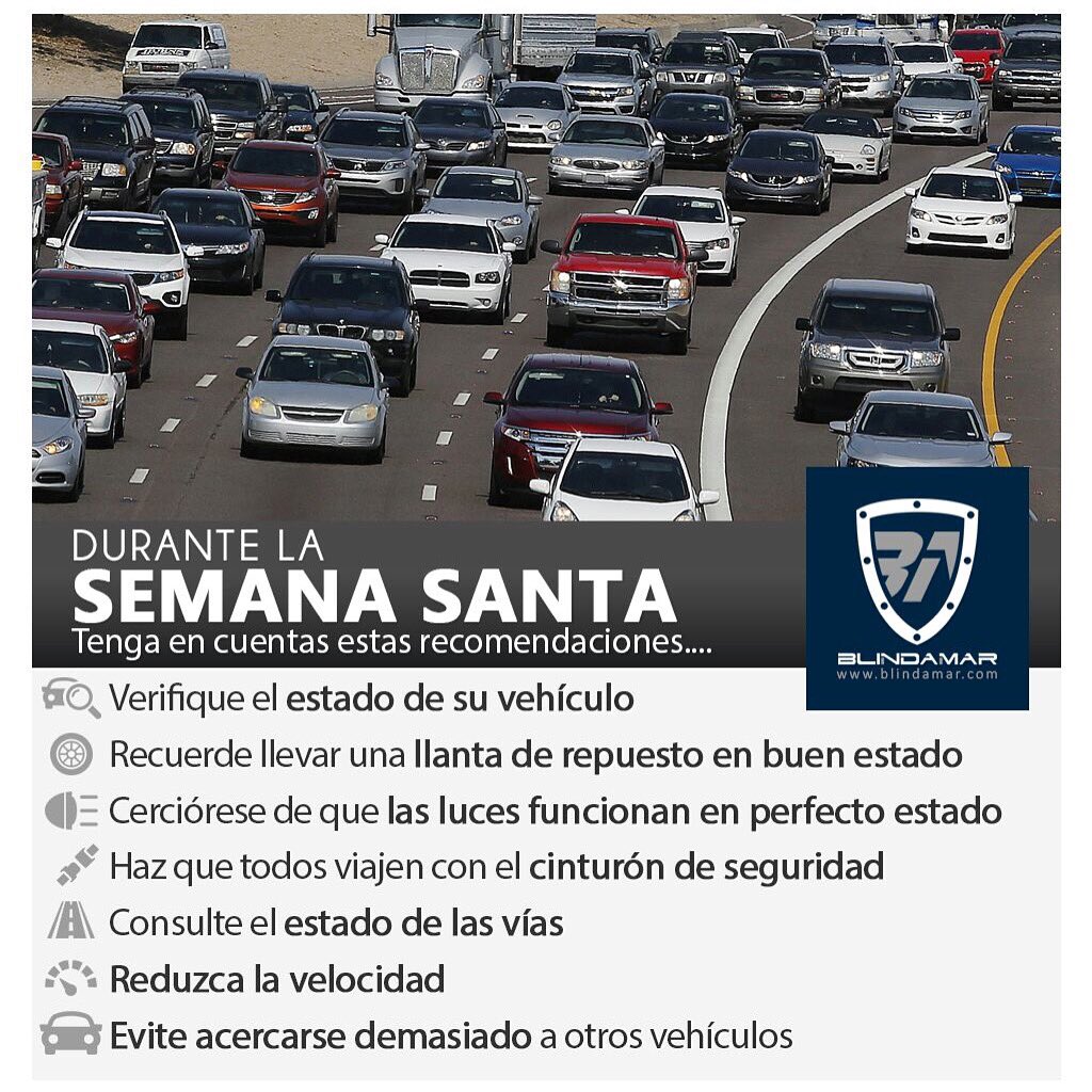 Blindamar's tweet photo. Durante el asueto de semana santa, tenga presente las siguientes recomendaciones que @blindamar tiene para usted https://t.co/LxqSOPQLDw