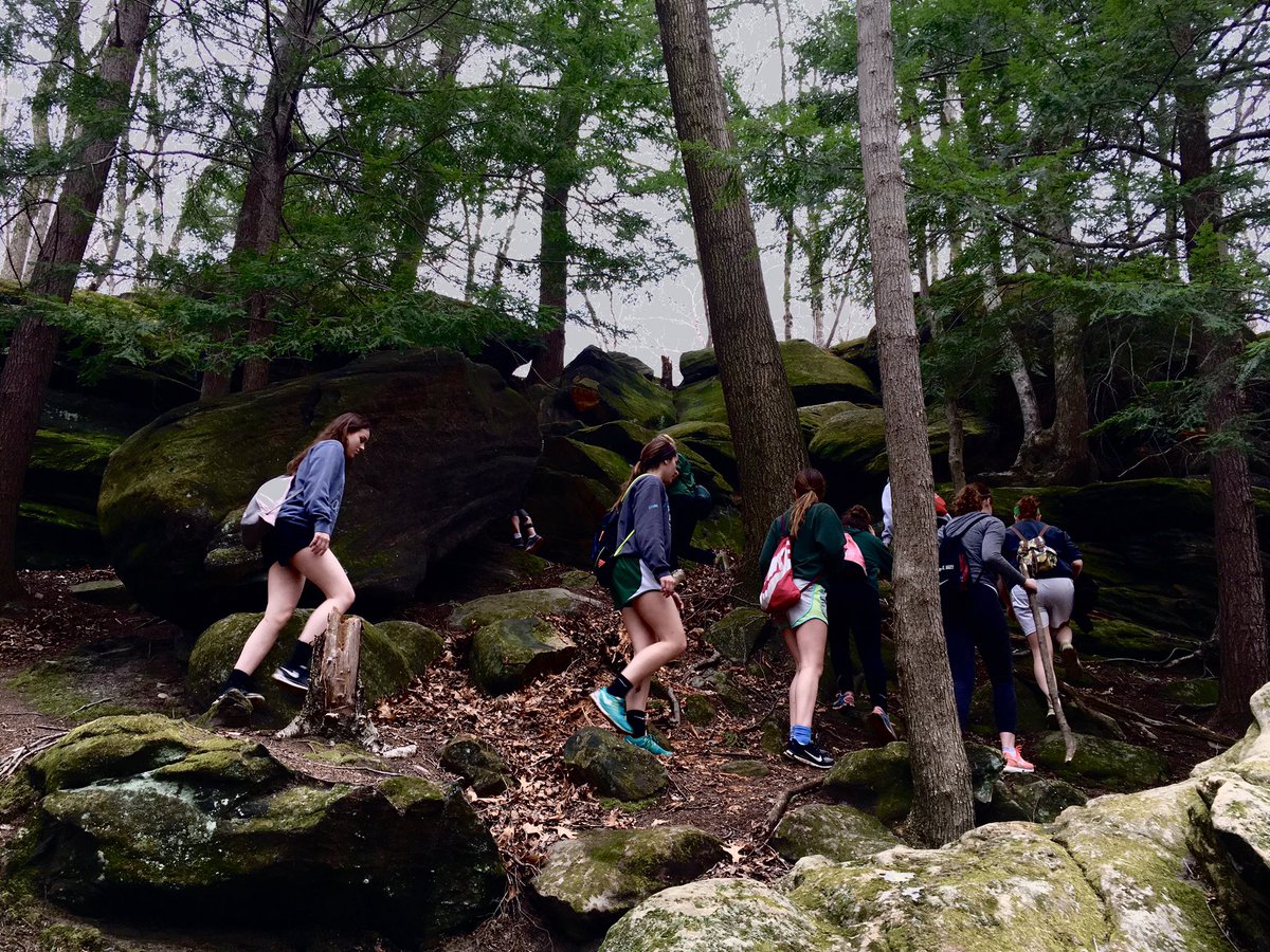 STVMGirlsLAX's tweet photo. 7.75 mile hike today at @CVNPNPS Ledges Trail and Pine Grove Trail https://t.co/HVFCz3alxW
