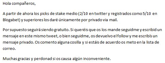 manurey777's tweet photo. INFORMACIÓN PARA RECIBIR PICKS STAKE ALTO: https://t.co/cmlTijvlqn