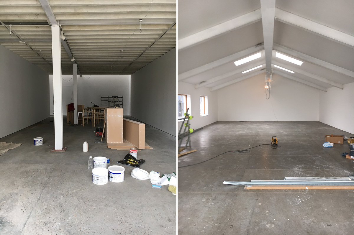 CollisionExhib's tweet photo. 36 Days and Nights but the space is already beautiful! https://t.co/mfKQXxJGbc
