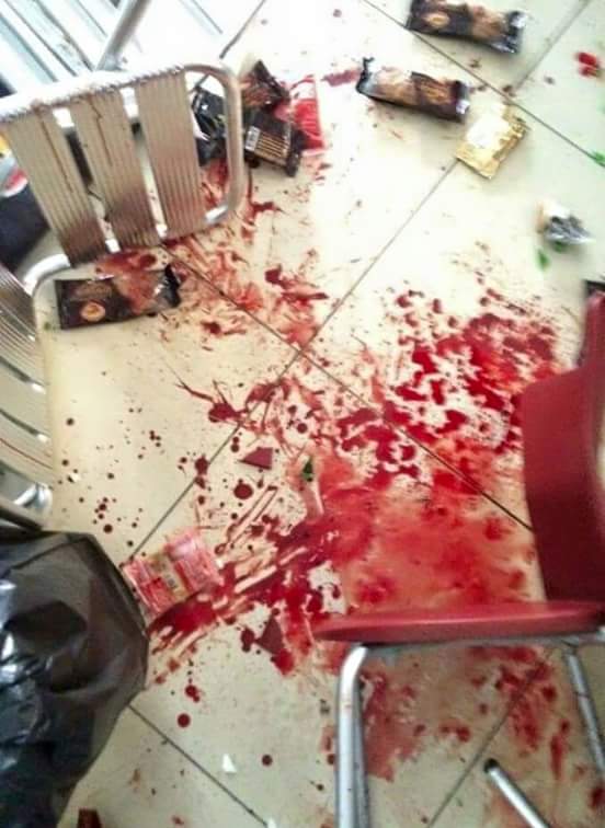 Bir Ülkücü için çay içmenin bedeli bu görüntü de olsa, biz çay içmeye devam edeceğiz. Çay içeceğiz. Kan kusturacağız