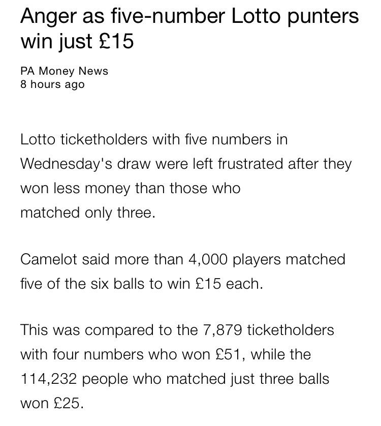 LesShady45's tweet photo. @TNLUK reason 1 why you shouldn't play the lottery more people end up spending more than what they win https://t.co/thxmtJmR4K