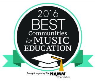 Duxbury named one of the <a href="/NAMM/">NAMM</a>  2016 Best Communities for Music Ed!!