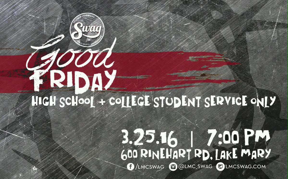 LymanFCA's tweet photo. Tom Breckworldt and his youth program are having a Good Friday service! Check it out? https://t.co/hmH3PFyGBT