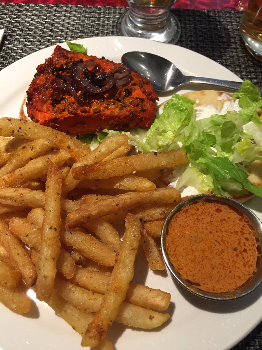 leebrux's tweet photo. @dhaba_express wins Burger Week. Delicious! #HfxBurgerWeek https://t.co/FJ6WGBCsfy
