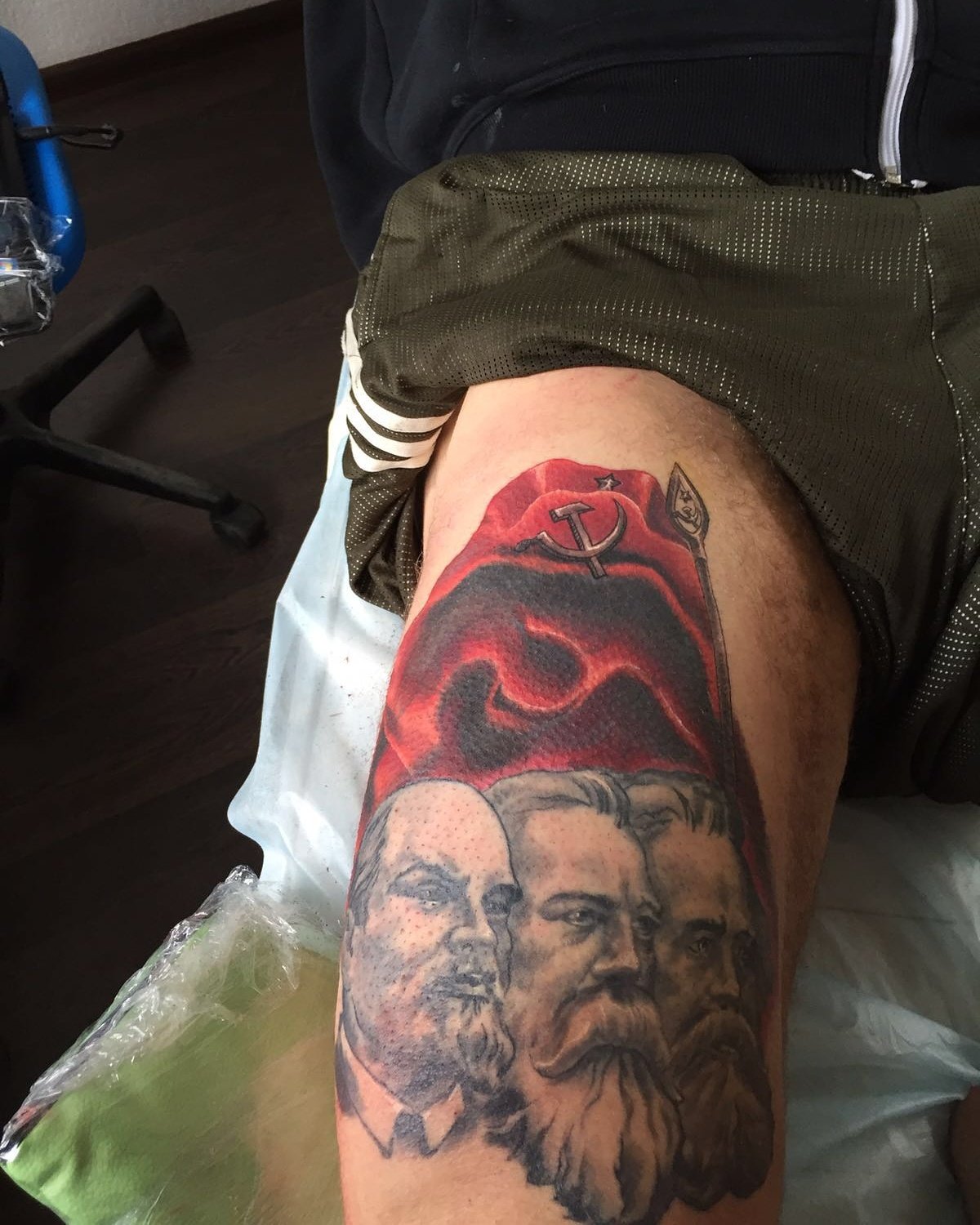 marxist tattoo