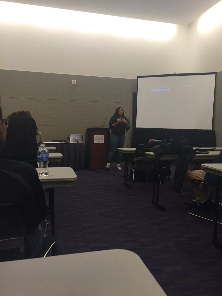 #NSBE42 be unapologetically you. Great talk with Apryl Gordy #womenintech #thoughtworks