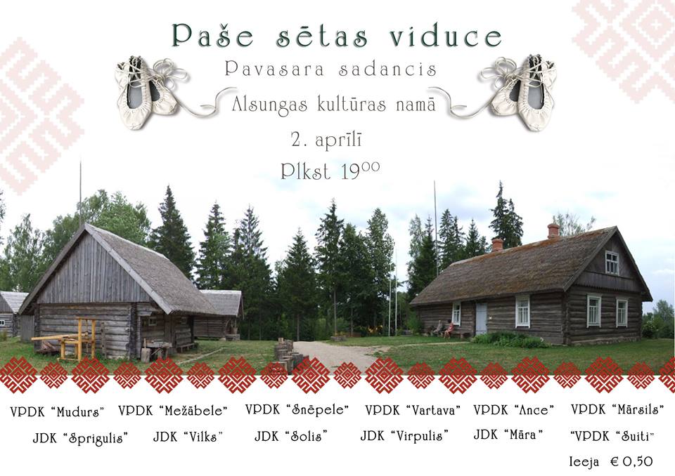 Alsungasnovads's tweet image. Pavasara sadancis Alsungā