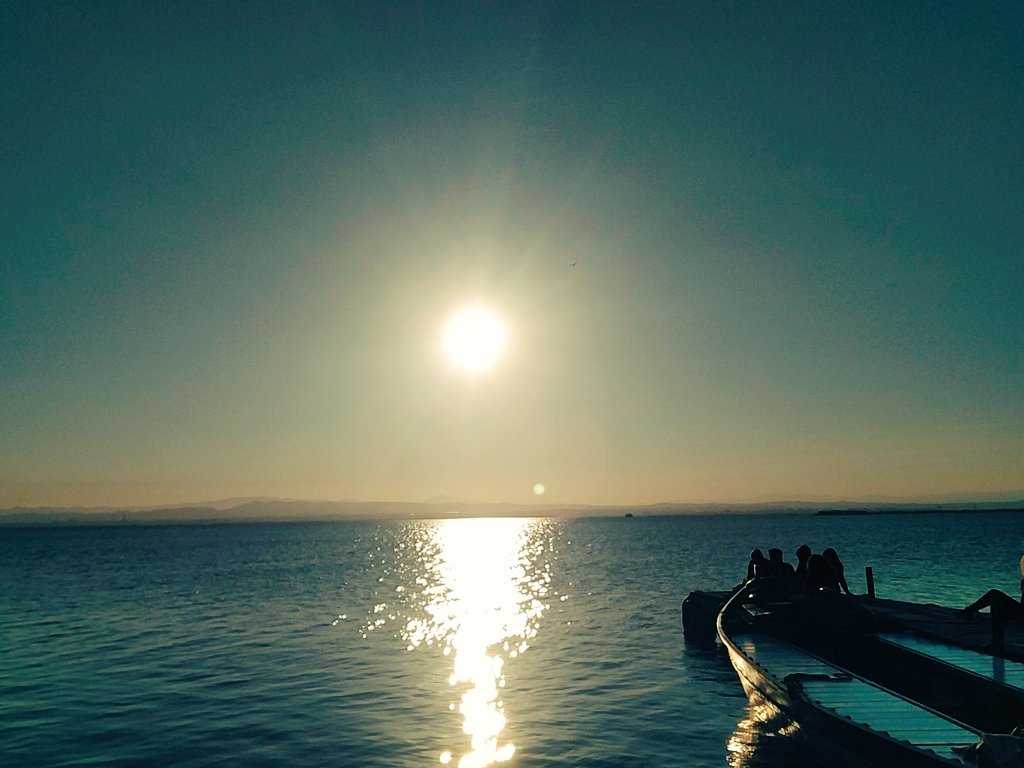 Preparado para el atardecer ❤